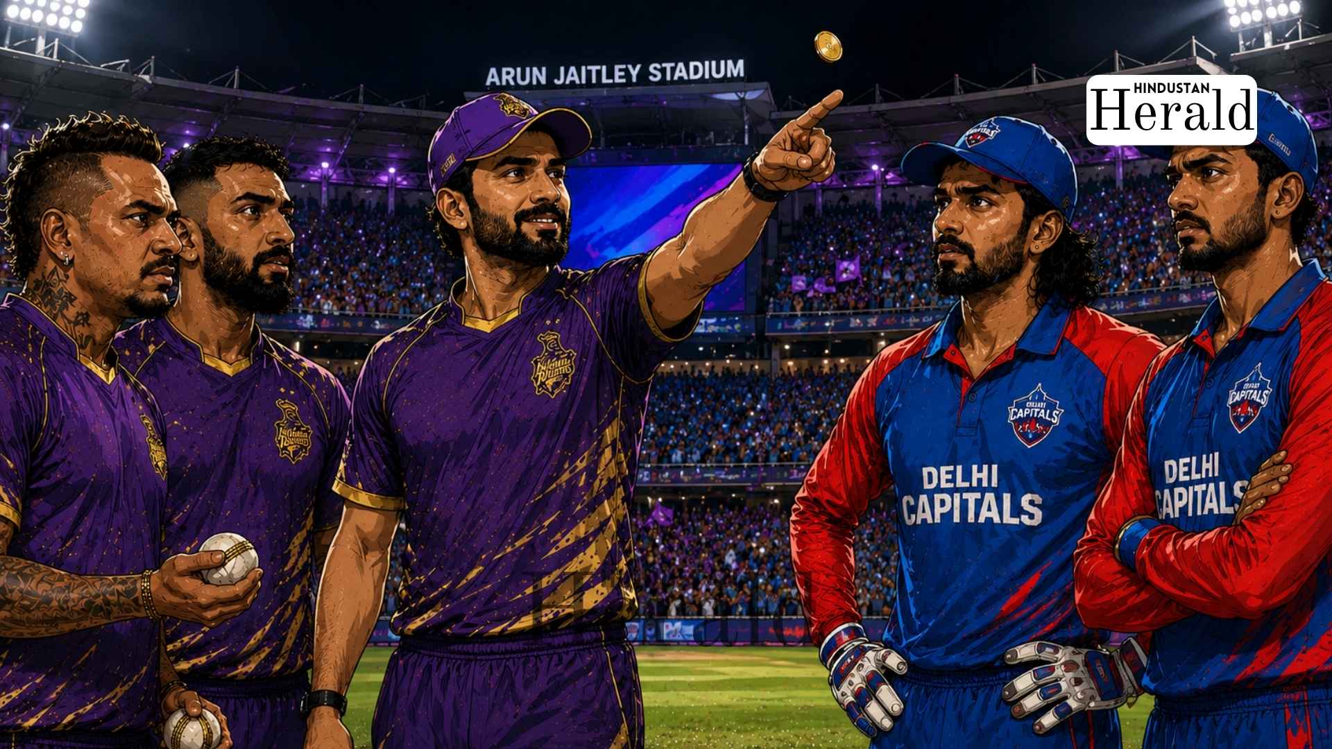 KKR Vs DC