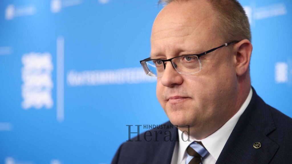 Kaupo Rosin, head of Estonia's Foreign Intelligence Service,