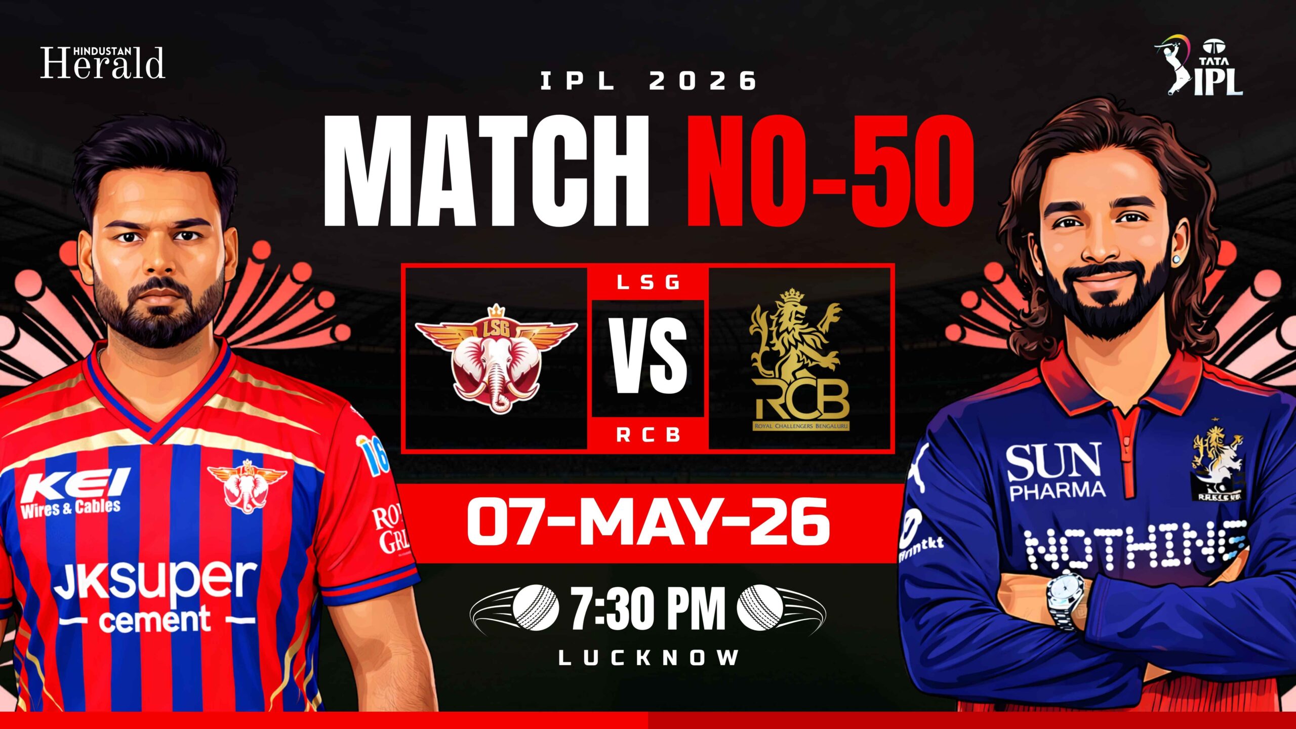 LSG Vs RCB