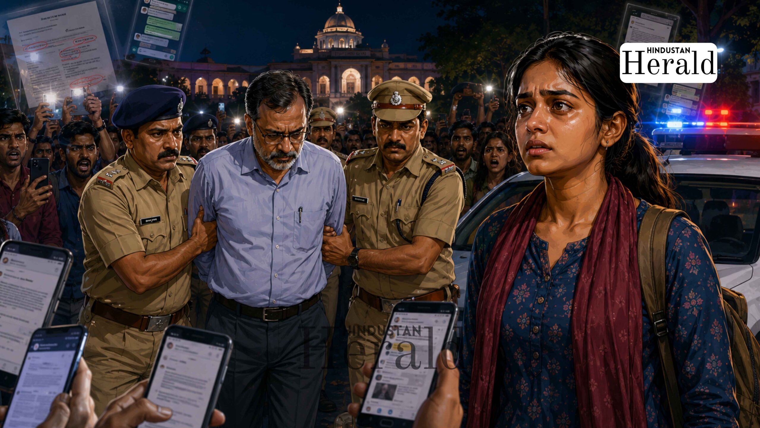 Lucknow University Professor Arrested
