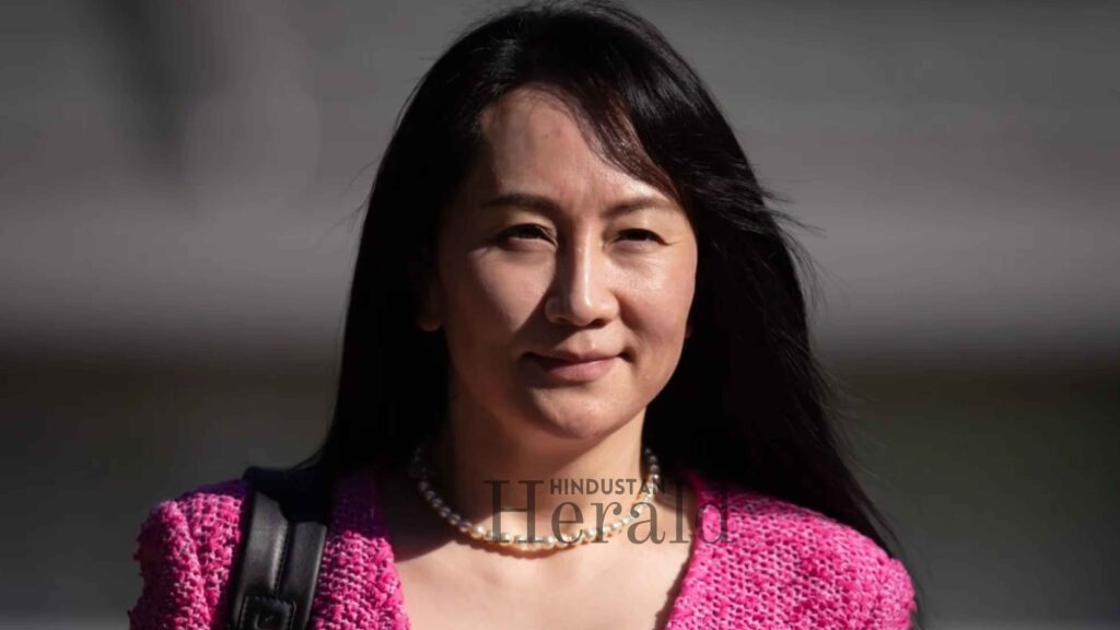Meng Wanzhou, the CFO of Huawei 