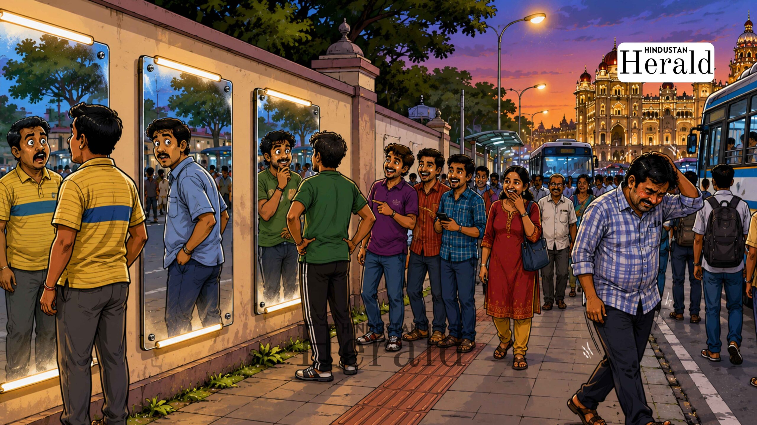 Mysuru’s Viral Mirror