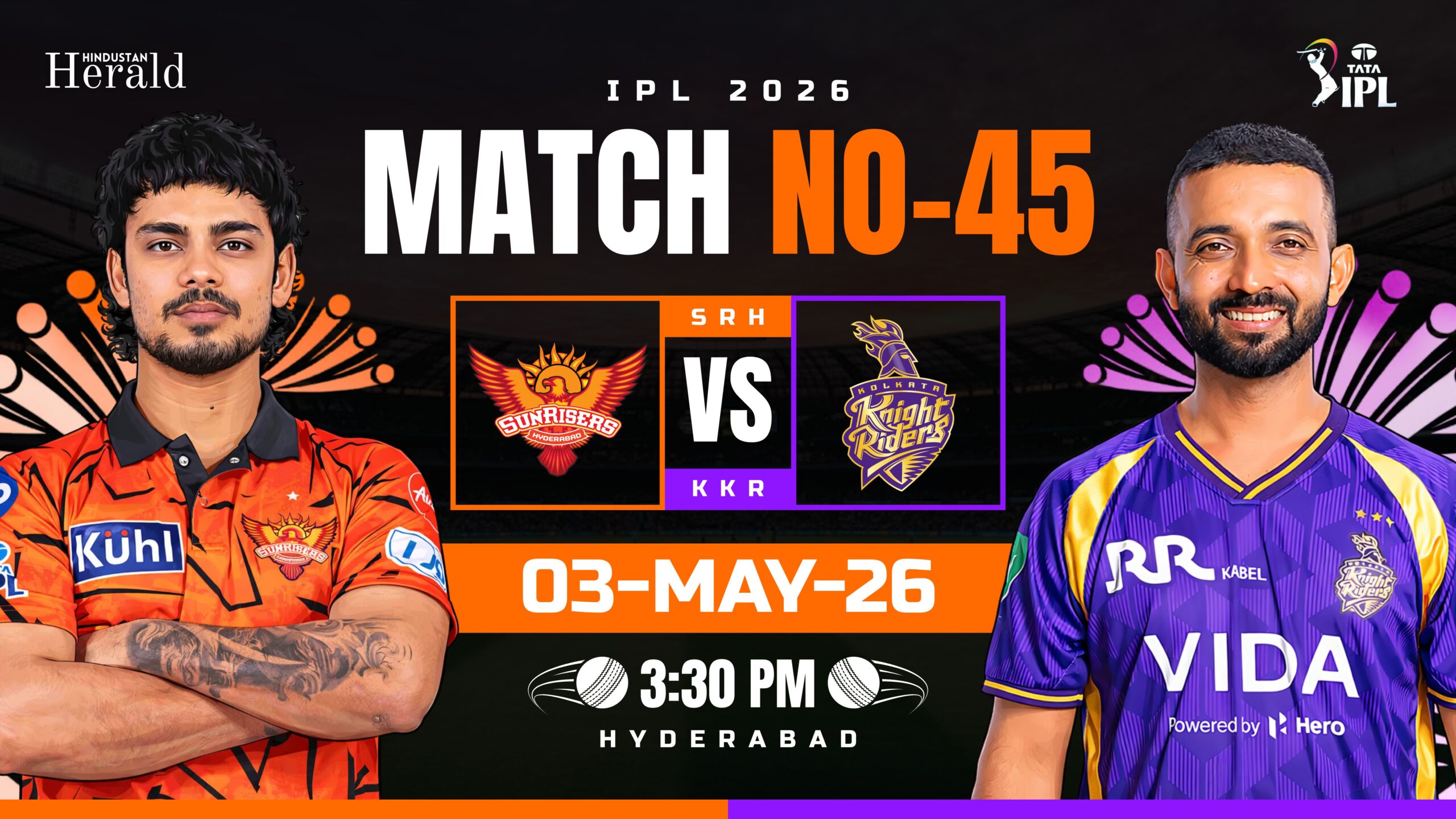 SRH vs KKR