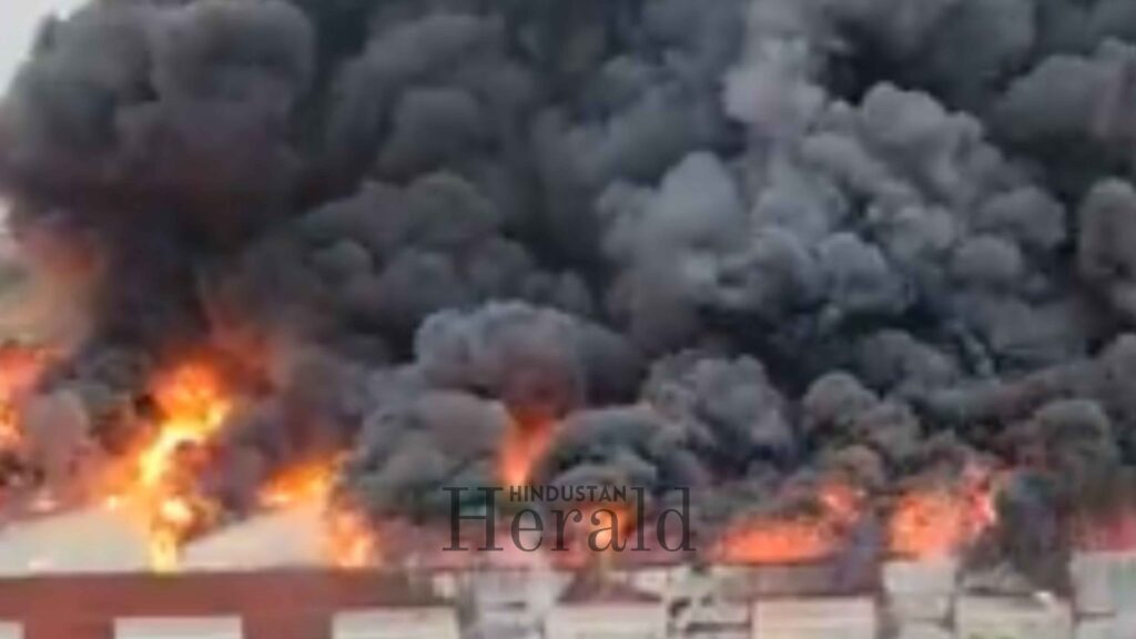 Tech Mahindra Fire Chennai