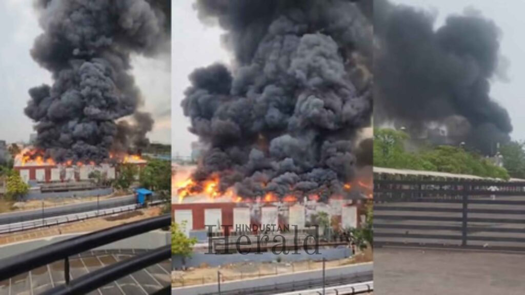 Tech Mahindra Fire Chennai