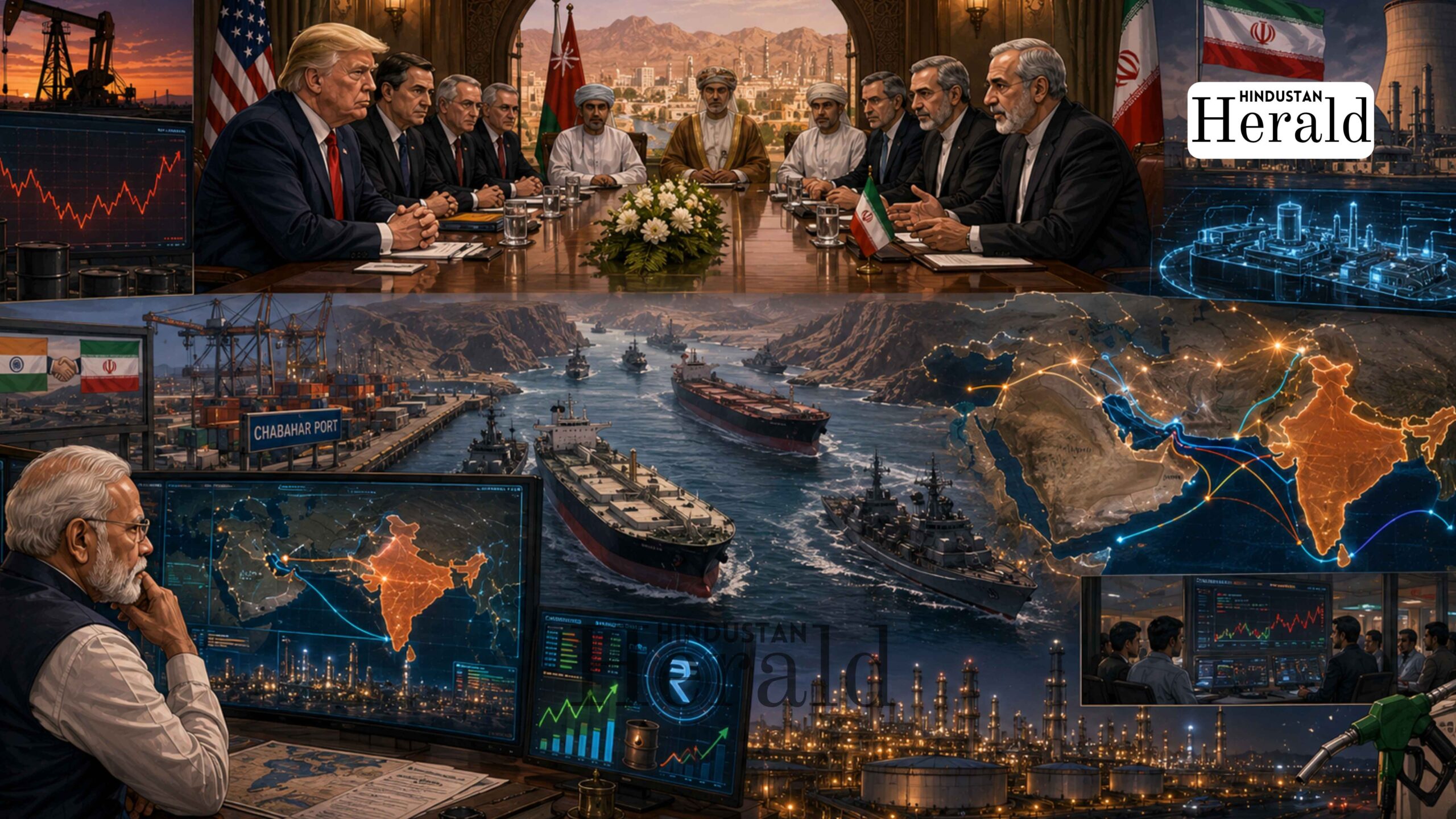 _US-Iran peace deal negotiations near ceasefire as Strait of Hormuz reopening gives India a critical window to protect its energy security and Chabahar port