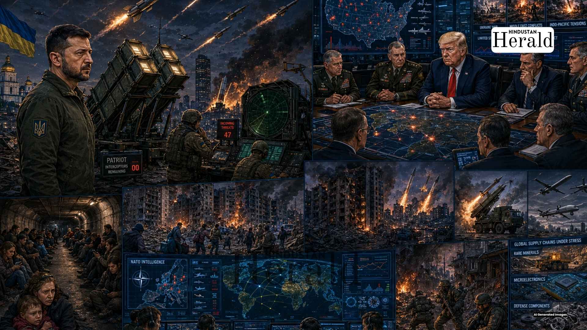 New Delhi, May 28: Start with the simplest fact. A Ukrainian president wrote a letter to an American president asking for missiles. Not a summit. Not a joint communique drafted by a committee of diplomats. A letter. When Zelenskyy asks Trump for more air defence, he is really saying something that should stop anyone mid-scroll: Patriot air defense batteries sitting fully assembled on Ukrainian soil, pointing skyward, with nothing loaded inside them. "For us, for a nation fighting for its survival, there is hardly anything more painful to see than Patriot batteries with no missiles loaded," he wrote to Donald Trump and the United States Congress this Wednesday. Read that again slowly. The hardware is there. The launcher is there. The targeting systems are live. The Russian missiles are already airborne. And there is nothing to fire back with. That is not a dramatic flourish from a wartime leader playing to the cameras. That is the operational reality on the ground in Ukraine in May 2026, more than four years after Russian tanks first crossed the border and the world held its breath wondering how long Kyiv would last. It lasted. It is still lasting. But the cost of lasting is becoming harder to sustain, and the letter Zelenskyy sent to Washington this week is the clearest signal yet that Ukraine is running up against the limits of what its allies have been willing to provide.