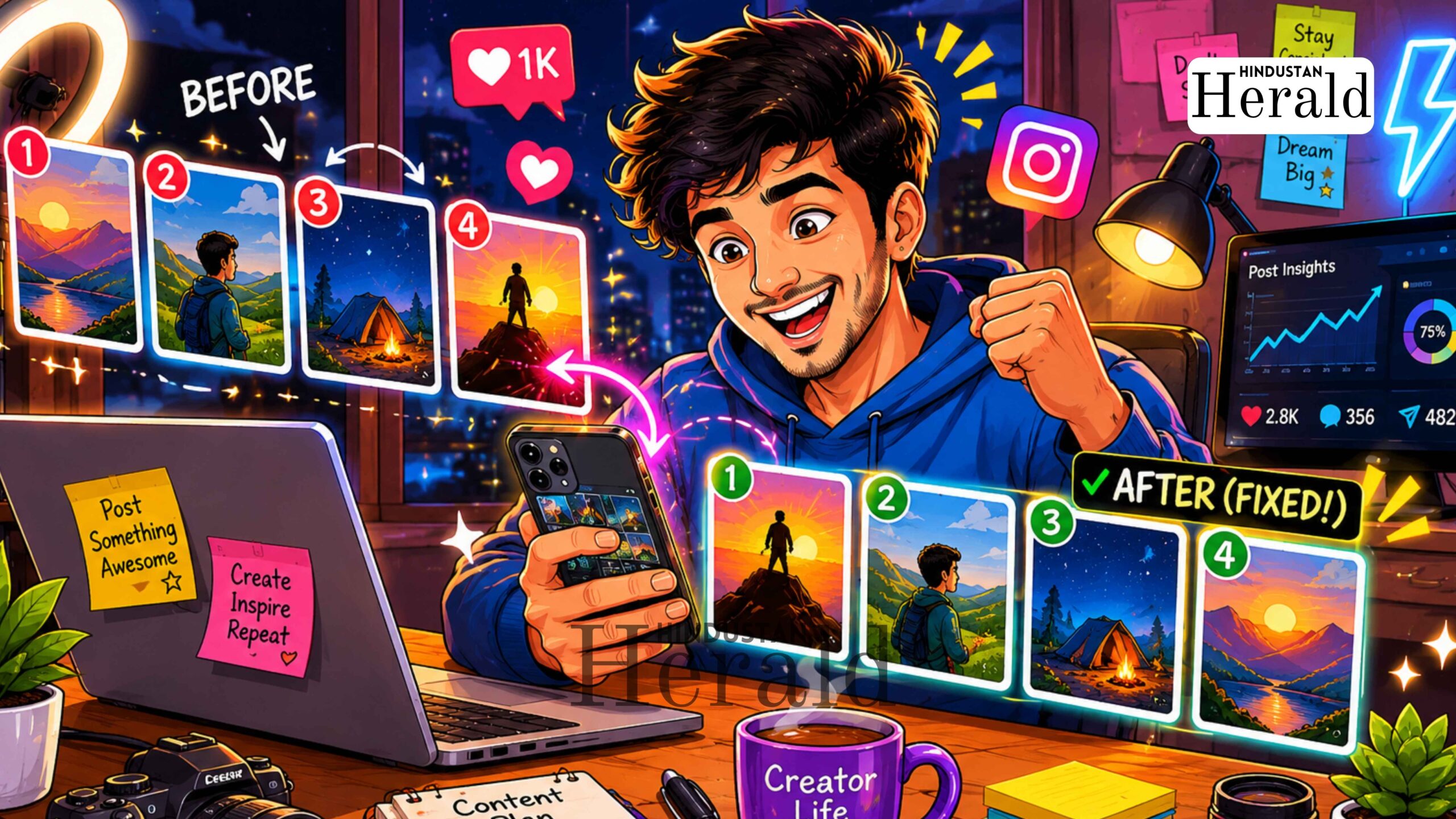 instagram carousel