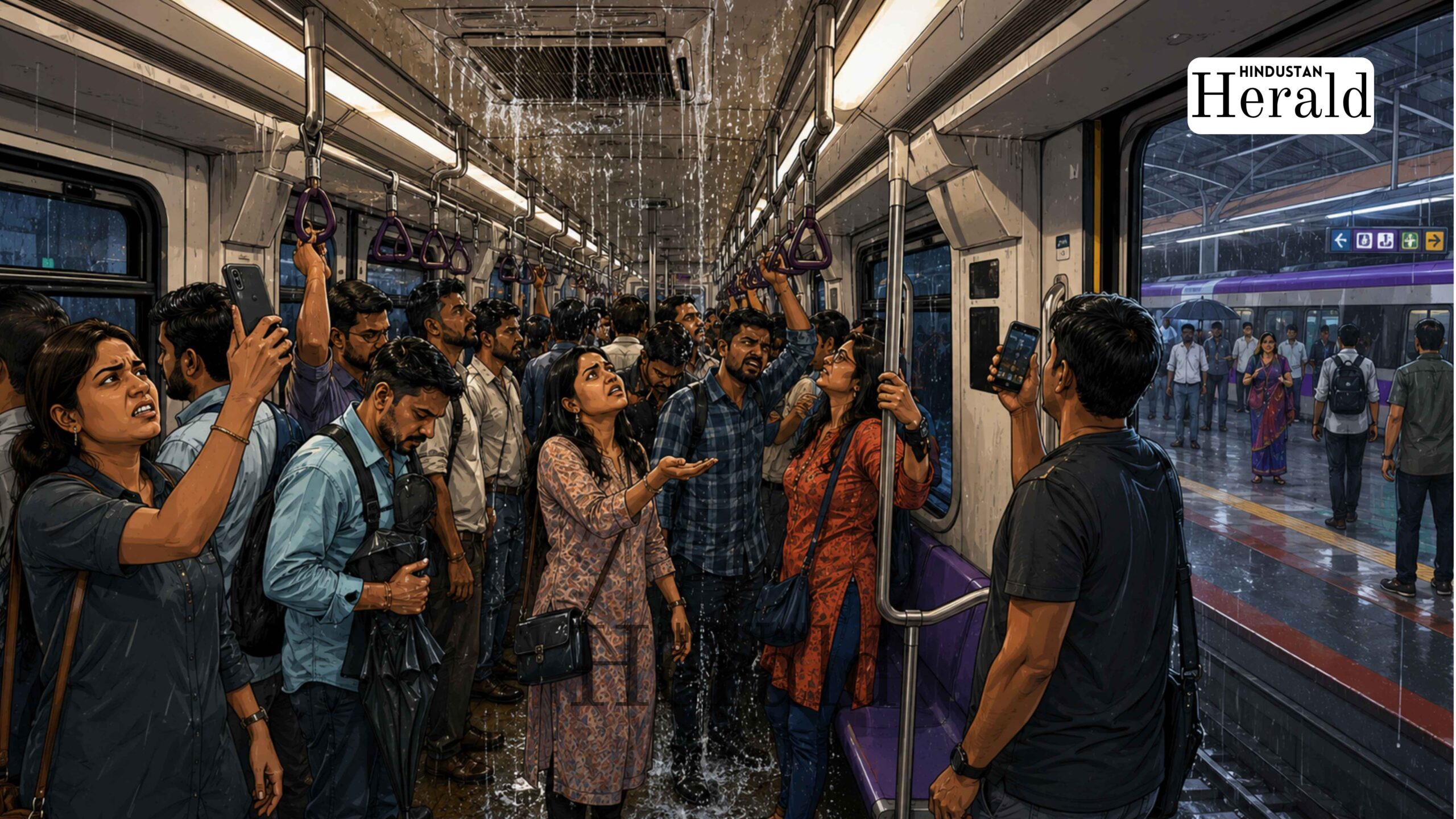 pune metro Water Leaks