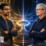 Apple Sundar Pichai and Tim Cook