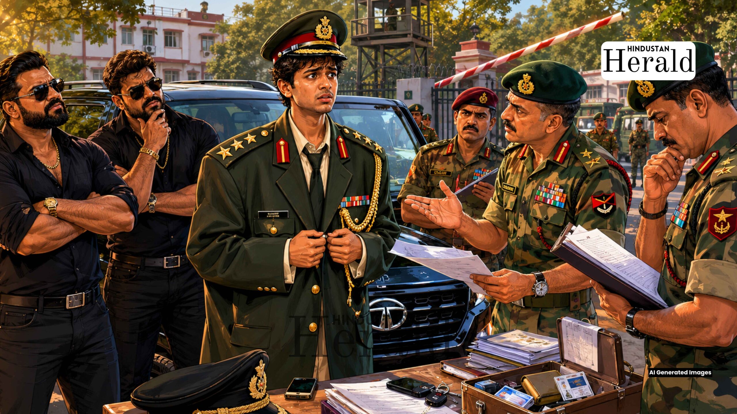 Aryan Verma Fake Brigadier case