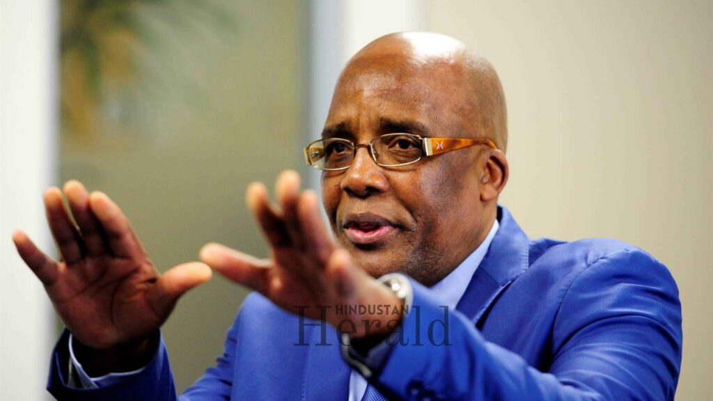 Dr. Aaron Motsoaledi is the Health Minister