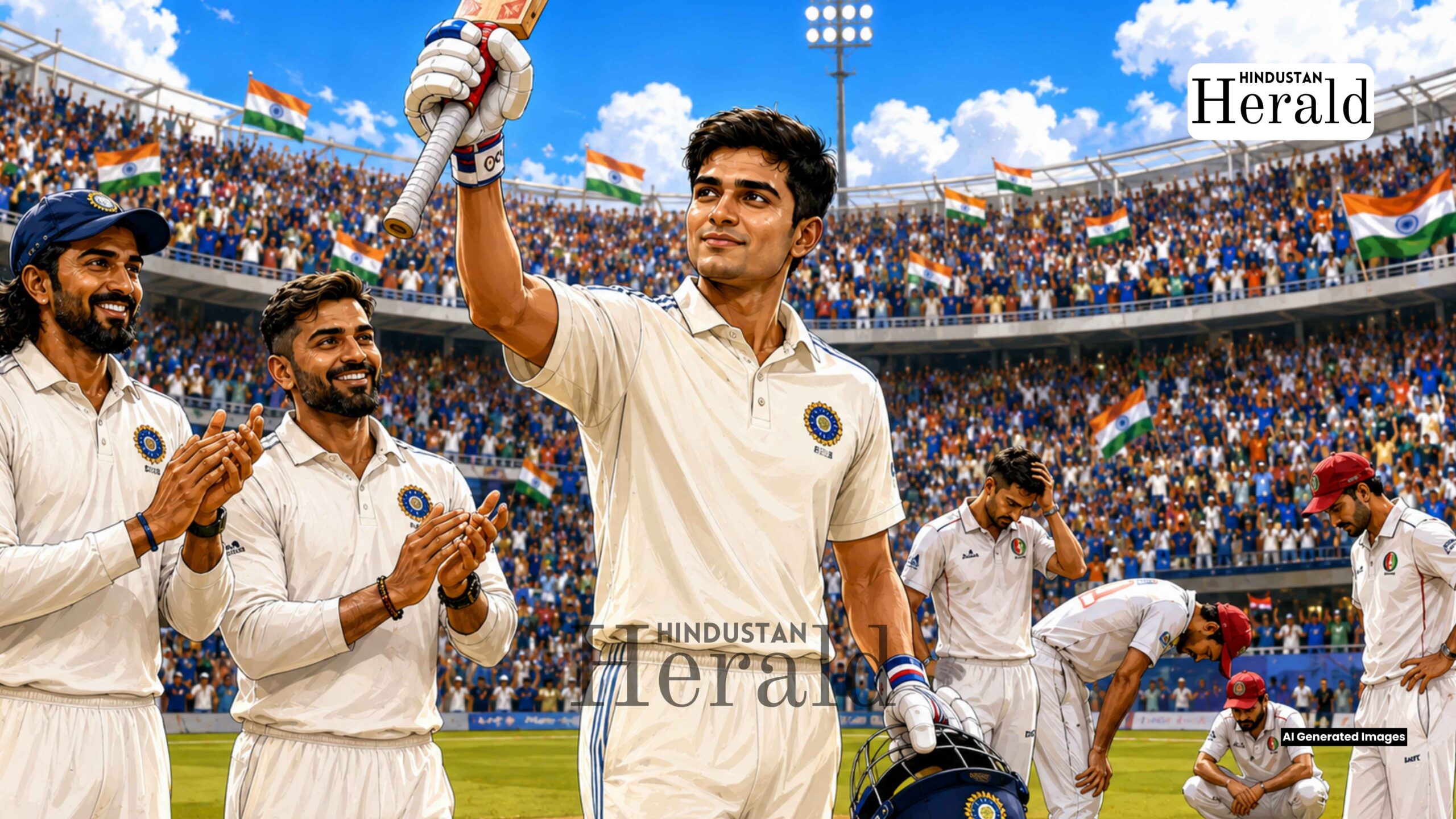 India Declare First Innings