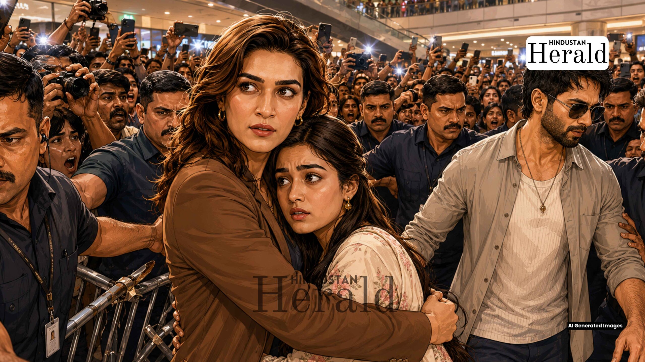 Kriti Sanon Rashmika Mandanna