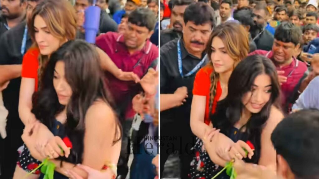 Kriti Sanon Rashmika Mandanna